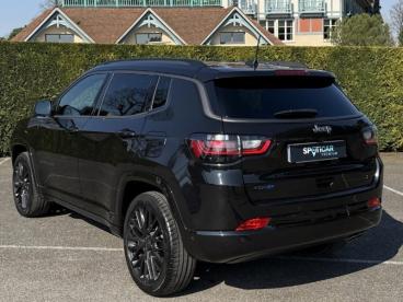SPOTICAR Jeep Compass 1.3 Turbo T4 240ch Phev 4xe S At6 Eawd Occasion - Suv-4x4 Hybride Rechargeable Solid Black - Saint-cloud - 1203951443_2