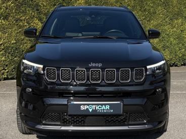 SPOTICAR Jeep Compass 1.3 Turbo T4 240ch Phev 4xe S At6 Eawd Occasion - Suv-4x4 Hybride Rechargeable Solid Black - Saint-cloud - 1203951443_3