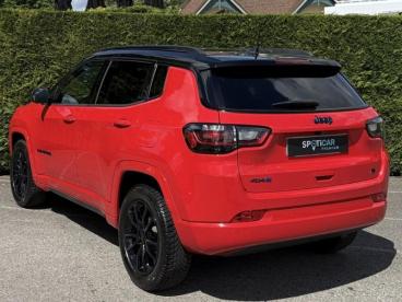 SPOTICAR Jeep Compass 1.3 Turbo T4 240ch Phev 4xe S At6 Eawd Occasion - Suv-4x4 Hybride Rechargeable Colorado Red+toit Noir - Saint-cloud - 1203961647_2