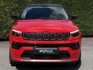 SPOTICAR Jeep Compass 1.3 Turbo T4 240ch Phev 4xe S At6 Eawd Occasion - Suv-4x4 Hybride Rechargeable Colorado Red+toit Noir - Saint-cloud - 1203961647_3