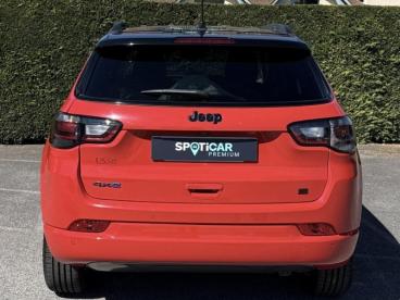 SPOTICAR Jeep Compass 1.3 Turbo T4 240ch Phev 4xe S At6 Eawd Occasion - Suv-4x4 Hybride Rechargeable Colorado Red+toit Noir - Saint-cloud - 1203961647_4
