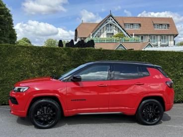 SPOTICAR Jeep Compass 1.3 Turbo T4 240ch Phev 4xe S At6 Eawd Occasion - Suv-4x4 Hybride Rechargeable Colorado Red+toit Noir - Saint-cloud - 1203961647_5