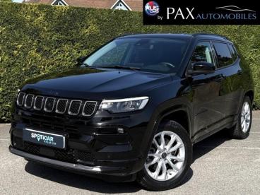 SPOTICAR Jeep Compass 1.3 Turbo T4 240ch Phev 4xe S At6 Eawd Occasion - Suv-4x4 Hybride Rechargeable Solid Black - Saint-cloud - 1203972868_1