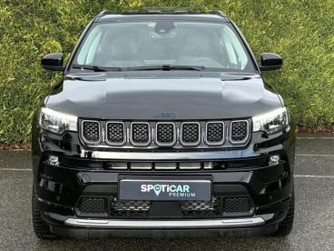SPOTICAR Jeep Compass 1.3 Turbo T4 240ch Phev 4xe S At6 Eawd Occasion - Suv-4x4 Hybride Rechargeable Solid Black - Saint-cloud - 1203972869_3
