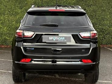 SPOTICAR Jeep Compass 1.3 Turbo T4 240ch Phev 4xe S At6 Eawd Occasion - Suv-4x4 Hybride Rechargeable Solid Black - Saint-cloud - 1203972869_4