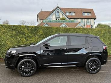 SPOTICAR Jeep Compass 1.3 Turbo T4 240ch Phev 4xe S At6 Eawd Occasion - Suv-4x4 Hybride Rechargeable Solid Black - Saint-cloud - 1203972869_5