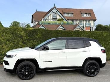 SPOTICAR Jeep Compass 1.5 Turbo T4 130ch Mhev S 4x2 Bvr7 Occasion - Suv-4x4 Hybride Alpine White+toit Noir - Saint-cloud - 1203974999_5