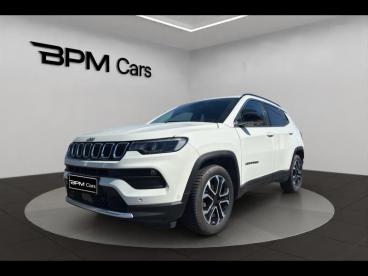SPOTICAR Jeep Compass 1.3 Gse T4 150ch Limited 4x2 Bvr6 Occasion - Suv-4x4 Essence Alpine White - Saint-nazaire Cedex - 1203983982_1