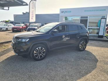 SPOTICAR Jeep Compass 1.3 Phev T4 190 Ch 4xe Eawd Limited Occasion - Suv-4x4 Hybride Rechargeable Noir - Boe - 1203989172_4