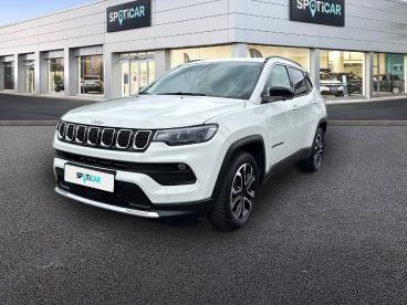 SPOTICAR Jeep Compass 1.3 Gse T4 150ch Limited 4x2 Bvr6 Occasion - Suv-4x4 Essence Alpine White - Brest - 1203989679_1