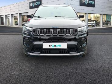 SPOTICAR Jeep Compass 1.3 Turbo T4 240ch Phev 4xe S At6 Eawd Occasion - Suv-4x4 Hybride Rechargeable Carbon Black - Quimper - 1203993128_4