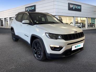 SPOTICAR Jeep Compass 1.6 Multijet Ii 120ch Brooklyn Edition 4x2 Euro6d- Occasion - Suv-4x4 Diesel White Avec Toit Noir - Dechy - 1203999663_1