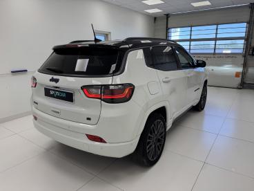SPOTICAR Jeep Compass 1.3 Turbo T4 240 4xe S Occasion - Suv-4x4 Hybride Rechargeable Blanc - Yvetot - 1204006133_3