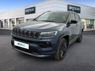 SPOTICAR Jeep Compass 1.3 Gse T4 240 Ch Phev At6 4xe Eawd S Occasion - Suv-4x4 Hybride Rechargeable Bleu - Velizy - 1204022785_1