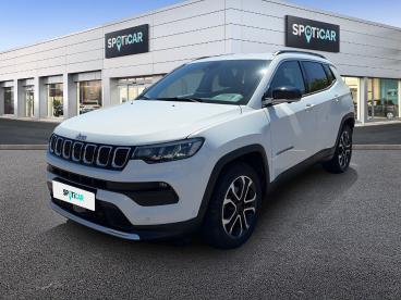 SPOTICAR Jeep Compass 1.3 Gse T4 150 Ch Bvr6 Limited Occasion - Suv-4x4 Essence Blanc - Saint-etienne - 1204029227_1