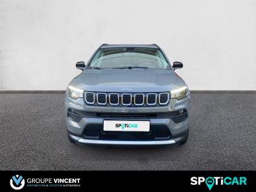 SPOTICAR Jeep Compass Limited My21 1.3 Phev 190cv 4xe At6 Occasion - Suv-4x4 Hybride Rechargeable Gris Acier - Gien - 1204031629_2