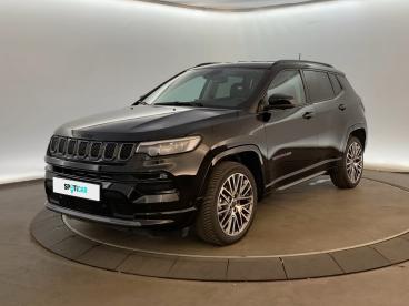 SPOTICAR Jeep Compass 1.5 Turbo T4 130 Ch Bvr7 E-hybrid Summit Occasion - Suv-4x4 Essence Solid Black - Begles - 1204048725_1