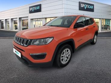 SPOTICAR Jeep Compass 1.6 I Multijet Ii 120 Ch Bvm6 Sport Occasion - Suv-4x4 Diesel Rouge - Le Grand Quevilly - 1204069652_1