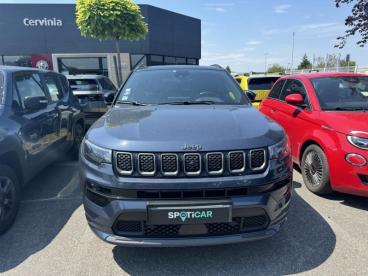 SPOTICAR Jeep Compass 1.3 Turbo T4 240ch Phev 4xe S At6 Eawd Occasion - Suv-4x4 Hybride Rechargeable Blue Shade Avec Toit - Coignieres - 1204075683_3