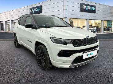 SPOTICAR Jeep Compass 1.3 Phev T4 240 Ch 4xe Eawd S Occasion - Suv-4x4 Hybride Blanc - Les Ulis - 1204087976_3