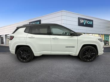 SPOTICAR Jeep Compass 1.3 Phev T4 240 Ch 4xe Eawd S Occasion - Suv-4x4 Hybride Blanc - Les Ulis - 1204087976_4