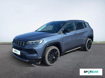 SPOTICAR Jeep Compass 1.5 Turbo T4 130ch Mhev S 4x2 Bvr7 Occasion - Suv-4x4 Hybride Blue Shade Métallisé+toit Noir - Perpignan - 1204101969_1