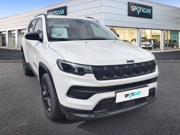SPOTICAR Jeep Compass 1.3 Turbo T4 190ch Phev 4xe Night Eagle At6 Eawd Occasion - Suv-4x4 Hybride Rechargeable Alpine White - Longuenesse - 1204116336_3