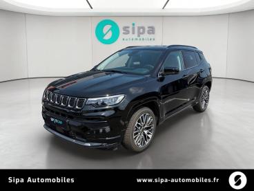 SPOTICAR Jeep Compass 1.5 Turbo T4 130 Ch Bvr7 E-hybrid Summit Occasion - Suv-4x4 Essence Noir - Merignac - 1204136808_1