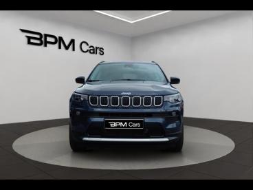 SPOTICAR Jeep Compass 1.3 Turbo T4 190ch Phev 4xe Limited At6 Eawd Occasion - Suv-4x4 Hybride Rechargeable Blue Shade Métallisé - Laval - 1204165086_2