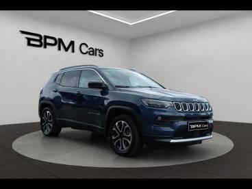 SPOTICAR Jeep Compass 1.3 Turbo T4 190ch Phev 4xe Limited At6 Eawd Occasion - Suv-4x4 Hybride Rechargeable Blue Shade Métallisé - Laval - 1204165086_3