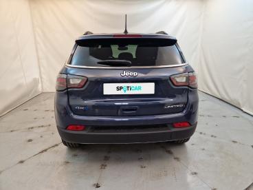 SPOTICAR Jeep Compass 1.3 Phev T4 190 Ch 4xe Eawd Limited Occasion - Suv-4x4 Hybride Rechargeable Azul Shade - Vaulx en velin - 1204170839_4