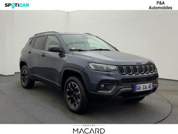 SPOTICAR Jeep Compass 1.3 Turbo T4 240ch Phev 4xe Trailhawk At6 Eawd Occasion - Suv-4x4 Hybride Rechargeable Bleu - Montauban - 1204215808_4