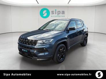 SPOTICAR Jeep Compass 1.3 Phev T4 190 Ch 4xe Eawd Night Eagle Occasion - Suv-4x4 Hybride Rechargeable Bleu - Merignac - 1204225625_1