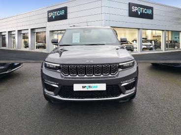SPOTICAR Jeep Cherokee Grand Cherokee 2.0 T 380ch 4xe Summit Reserve Quadra-trac Ii Bva8 Occasion - Suv-4x4 Hybride Rechargeable Baltic Grey Métallisé + Toit Noir - Orleans Cedex 02 - 1203412984_2
