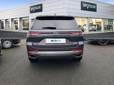 SPOTICAR Jeep Cherokee Grand Cherokee 2.0 T 380ch 4xe Summit Reserve Quadra-trac Ii Bva8 Occasion - Suv-4x4 Hybride Rechargeable Baltic Grey Métallisé + Toit Noir - Orleans Cedex 02 - 1203412984_5