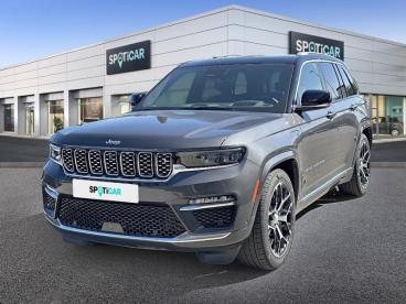 SPOTICAR Jeep Cherokee Grand Cherokee 2.0 T 380ch Summit Reserve Exclusive Launch Editio Occasion - Suv-4x4 Hybride Rechargeable Gris - Salon De Provence - 1203560940_1