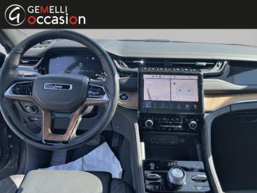 SPOTICAR Jeep Cherokee Grand Cherokee 2.0 T 380ch 4xe Summit Reserve Quadra-trac Ii Bva8 Occasion - Suv-4x4 Hybride Rechargeable Baltic Grey Métallisé + Toit Noir - Le Pontet - 1203652624_3