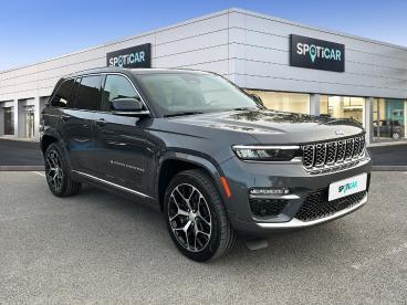 SPOTICAR Jeep Cherokee Grand Cherokee 4xe 2.0 Turbo T4 380 Ch Phev 4x4 Bva8 Summit Reser Occasion - Suv-4x4 Hybride Gris - Saint-quentin - 1203717321_3