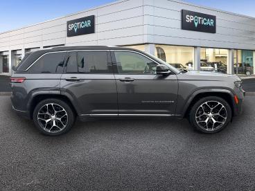 SPOTICAR Jeep Cherokee Grand Cherokee 2.0 T 380ch 4xe Summit Reserve Quadra-trac Ii Bva8 Occasion - Suv-4x4 Hybride Rechargeable Baltic Grey Métallisé + Toit Noir - Brest - 1203792886_2