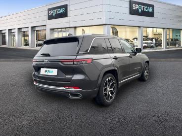SPOTICAR Jeep Cherokee Grand Cherokee 2.0 T 380ch 4xe Summit Reserve Quadra-trac Ii Bva8 Occasion - Suv-4x4 Hybride Rechargeable Baltic Grey Métallisé + Toit Noir - Brest - 1203792886_3