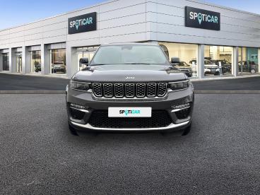 SPOTICAR Jeep Cherokee Grand Cherokee 2.0 T 380ch 4xe Summit Reserve Quadra-trac Ii Bva8 Occasion - Suv-4x4 Hybride Rechargeable Baltic Grey Métallisé + Toit Noir - Brest - 1203792886_4