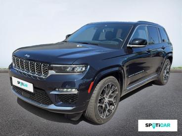 SPOTICAR Jeep Cherokee Grand Cherokee 2.0 T 380ch 4xe Summit Reserve Quadra-trac Ii Bva8 Occasion - Suv-4x4 Hybride Rechargeable Midnight Sky Métallisé + Toit Noir - Perpignan - 1203803652_1