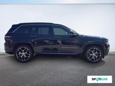 SPOTICAR Jeep Cherokee Grand Cherokee 2.0 T 380ch 4xe Summit Reserve Quadra-trac Ii Bva8 Occasion - Suv-4x4 Hybride Rechargeable Midnight Sky Métallisé + Toit Noir - Perpignan - 1203803652_4