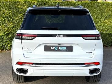 SPOTICAR Jeep Cherokee Grand Cherokee 2.0 T 380ch 4xe Summit Reserve Quadra-trac Ii Bva8 Occasion - Suv-4x4 Hybride Rechargeable Bright White + Toit Noir - Saint-cloud - 1203805504_4