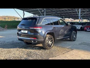 SPOTICAR Jeep Cherokee Grand Cherokee 2.0 T 380ch 4xe Summit Reserve Quadra-trac Ii Bva8 Occasion - Suv-4x4 Hybride Rechargeable Midnight Sky Métallisé + Toit Noir - Niort - 1203866364_5