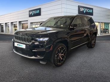 SPOTICAR Jeep Cherokee Grand Cherokee 4xe 2.0 Turbo T4 380 Ch Phev 4x4 Bva8 Summit Reser Occasion - Suv-4x4 Hybride Bleu Sky - Toit Noir - Chatenoy Le Royal - 1203867264_1