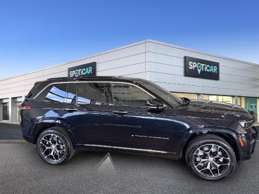 SPOTICAR Jeep Cherokee Grand Cherokee 4xe 2.0 Turbo T4 380 Ch Phev 4x4 Bva8 Summit Reser Occasion - Suv-4x4 Hybride Bleu Sky - Toit Noir - Chatenoy Le Royal - 1203867264_4
