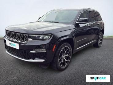 SPOTICAR Jeep Cherokee Grand Cherokee 2.0 T 380ch 4xe Summit Reserve Quadra-trac Ii Bva8 Occasion - Suv-4x4 Hybride Rechargeable Diamond Black Perlé - Narbonne - 1203877068_1