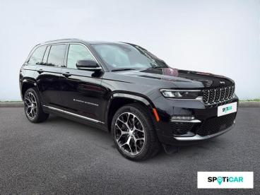 SPOTICAR Jeep Cherokee Grand Cherokee 2.0 T 380ch 4xe Summit Reserve Quadra-trac Ii Bva8 Occasion - Suv-4x4 Hybride Rechargeable Diamond Black Perlé - Narbonne - 1203877068_3