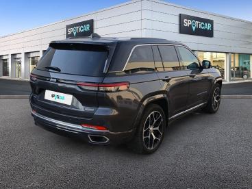 SPOTICAR Jeep Cherokee Grand Cherokee 4xe 2.0 T 380 Ch Phev 4x4 Bva8 Summit Reserve Occasion - Suv-4x4 Hybride Gris Fonce Metallise - Mauguio - 1203956271_2